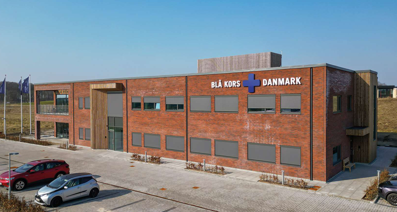 Opførelse af nyt domicil for Blå Kors Danmark